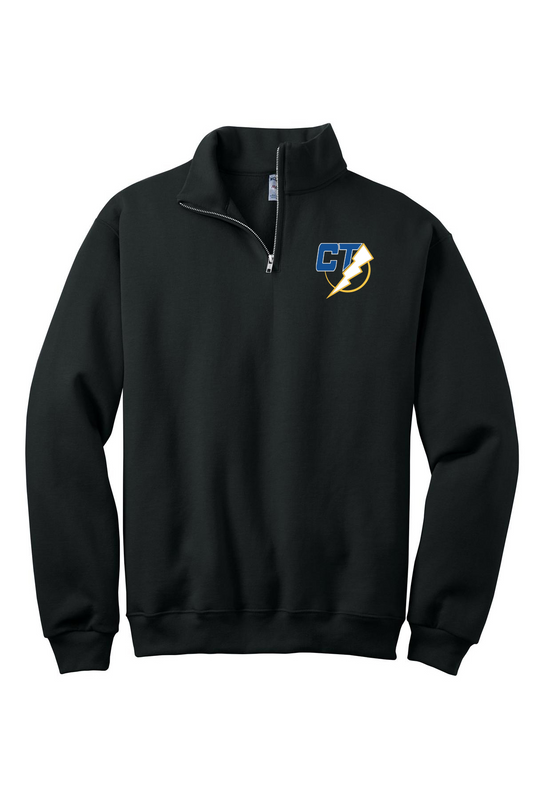 1/4-Zip Cadet Collar Sweatshirt