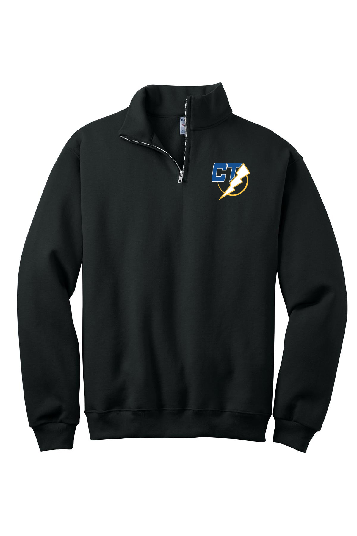 1/4-Zip Cadet Collar Sweatshirt